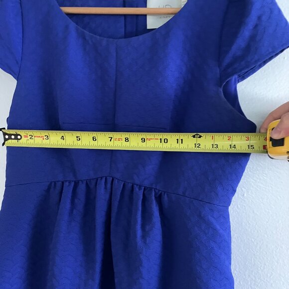 Anthropologie HD in Paris Cobalt Blue Dress - Picture 7 of 8